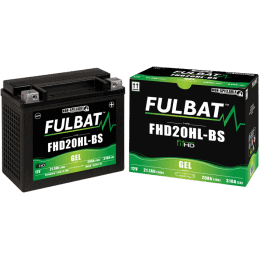 Batterie Fulbat FHD20HL-BS gel 12 V pour Harley Davidson - FULBAT - Batterie et pile - Jardin Affaires 