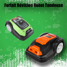 pacote de revisão de cortador de grama robótico