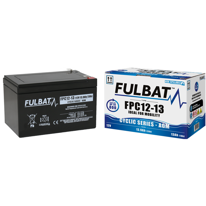 Batteria FPC12-13 FULBAT 12V, 13,9Ah