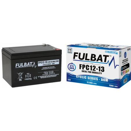 Batteria FPC12-13 FULBAT 12V, 13,9Ah