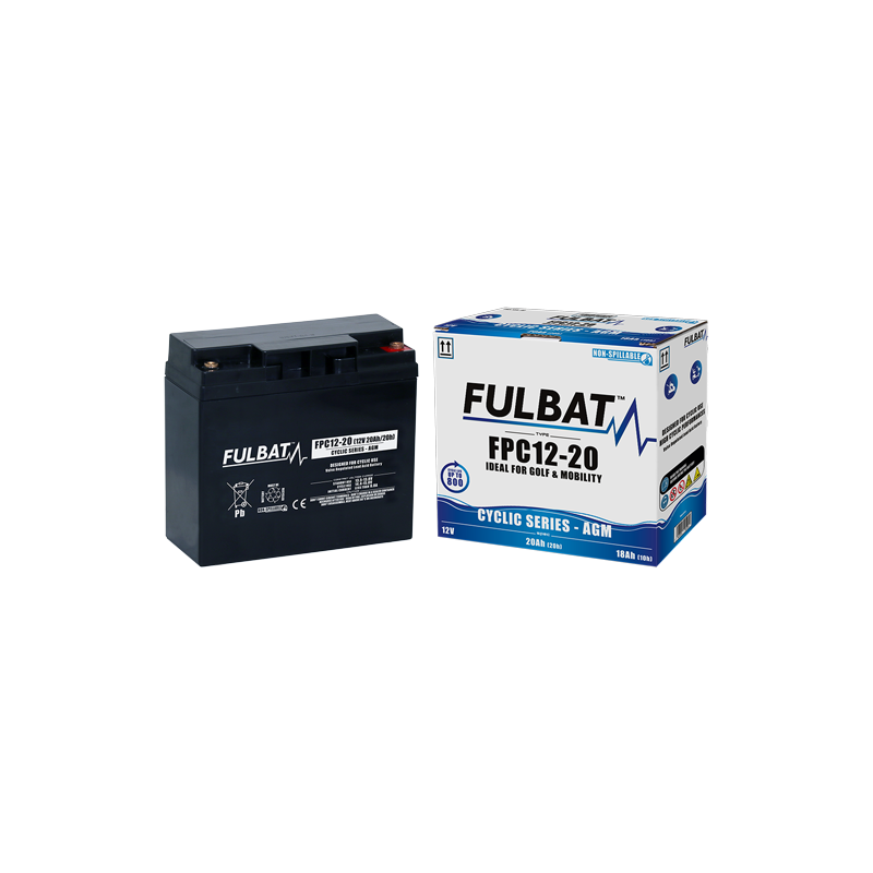 Batterie FPC12-20 Fulbat 12V, 20Ah