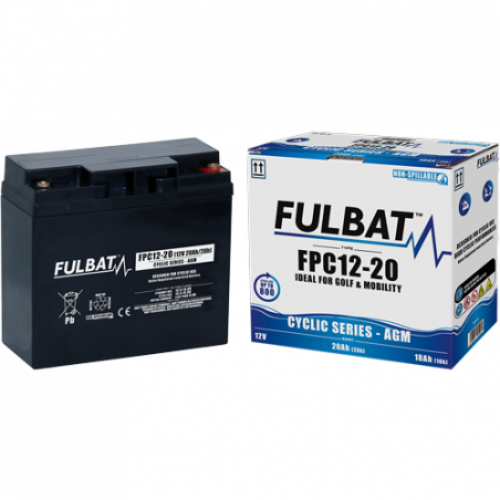 Batería FPC12-20 Fulbat 12V, 20Ah
