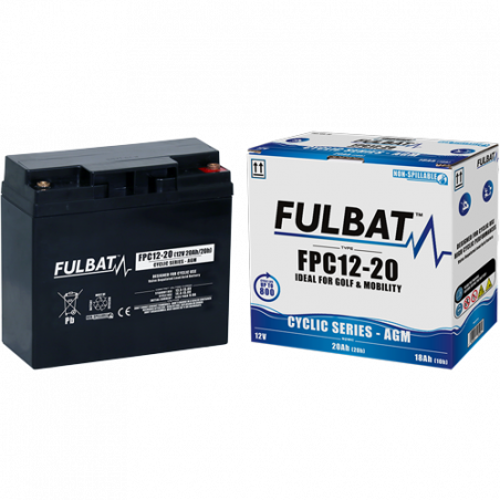 Batteria FPC12-20 Fulbat 12V, 20Ah