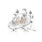Correa de cuchilla para plataforma de corte 117 CM 75404219
