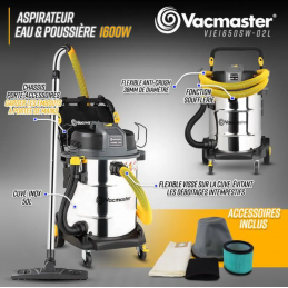Aspirateur eau et poussières Vacmaster VJE1650SW-02L