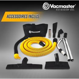 Accessoires inclus pour aspirateur