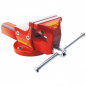Mob Durlach bankschroef met 160 mm buis magnaat Mob Durlach bankschroef met 160 mm buis magnaat