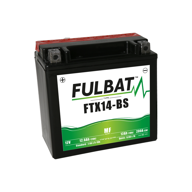Batterie 12 V / 12.6 Ah FTX14AHBS (ACIDE INCLUS)