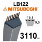 Cinghia per tosaerba LB122 MITSUBOSHI