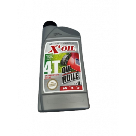 Bidon d'huile X'OIL pour moteur 4 temps