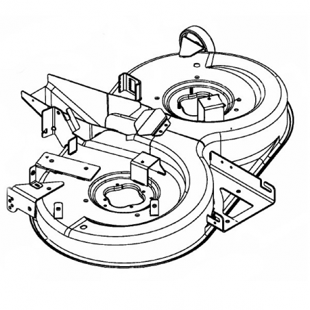 Plateau de coupe MTD LT 5 105 683-04390E-S