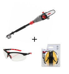 Pack Elagueuse PS750 Oregon + Protège-oreilles + Lunettes de protection