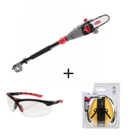 Pack Elagueuse PS750 Oregon + Protège-oreilles + Lunettes de protection