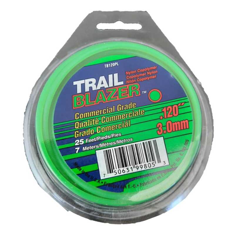 Rond nylondraad Ø 3 mm voor bosmaaier (blister)