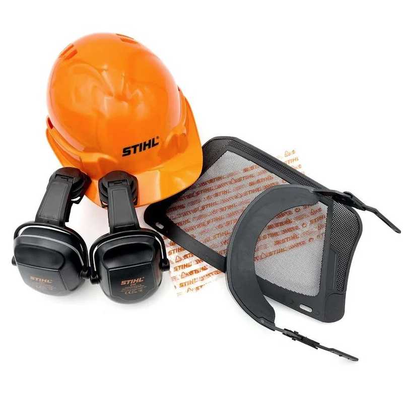 Casco Protettivo STIHL Function Basic Arancione - Per Lavori Forestali E Giardinaggio - Foto 12