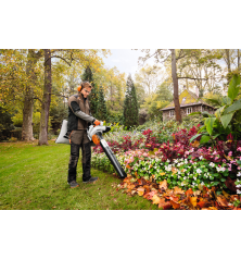 Soprador de vácuo-SH86- STIHL - uso
