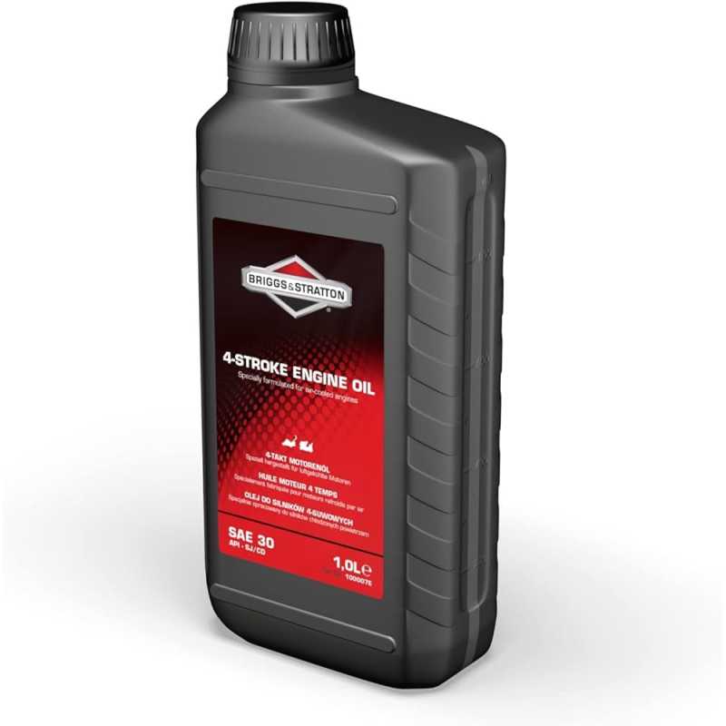 Óleo SAE30 - 1,0L motor 4 Tempos Briggs and Stratton 100007E