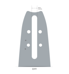 Kettenführung für Kettensäge 208ATMD009 Führung: 50 cm Teilung: 3/8" Stärke: 1,5 Glieder: 72 DuraCut™