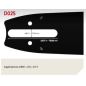 Chainsaw Guide Bar 243ATMD025 Guide: 61 cm Pitch: 3/8" Gauge: 1.6 Links: 84 DuraCut™