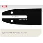 Chainsaw Guide Bar 160SDEA129 Guide: 40 cm Pitch: 3/8" Gauge: 1.3 Links: 57 SingleRivet