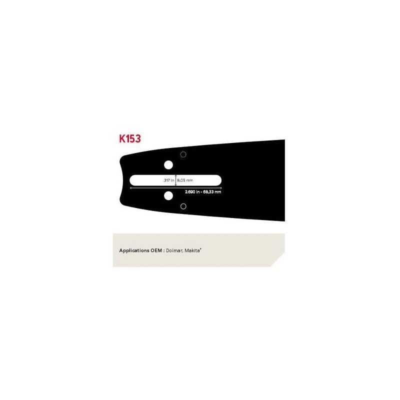 Guia de corrente para motosserra 158SLHK153 Guia: 38 cm Passo: 3/8" Calibre: 1,5 Elos: 56 AdvanceCut™ Guia de corrente para motosserra 158SLHK153 Guia: 38 cm Passo: 3/8" Calibre: 1,5 Elos: 56 AdvanceCut™