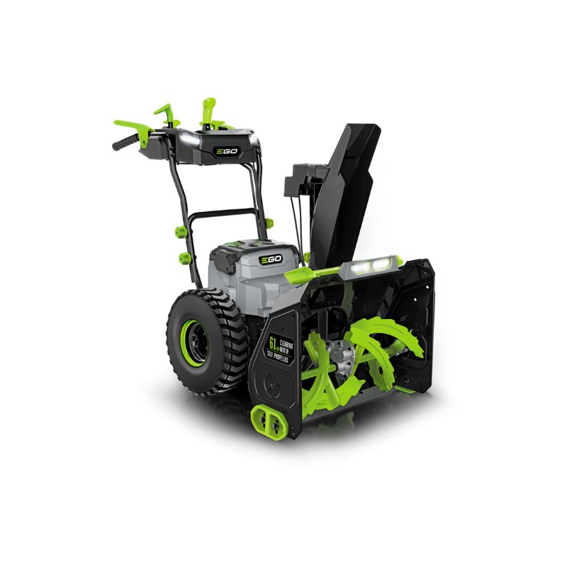 EGO SNT2400E accu sneeuwfrees (met 2x 7,5 Ah accu's en 2 snelladers)