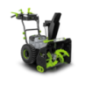EGO SNT2400E accu sneeuwfrees (met 2x 7,5 Ah accu's en 2 snelladers)