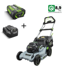 Rasaerba a batteria EGO LM1702E-SP con batteria da 4 Ah e 2 caricabatterie