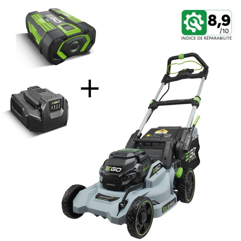 Cortacésped de batería EGO LM1702E-SP con batería de 4 Ah y cargador