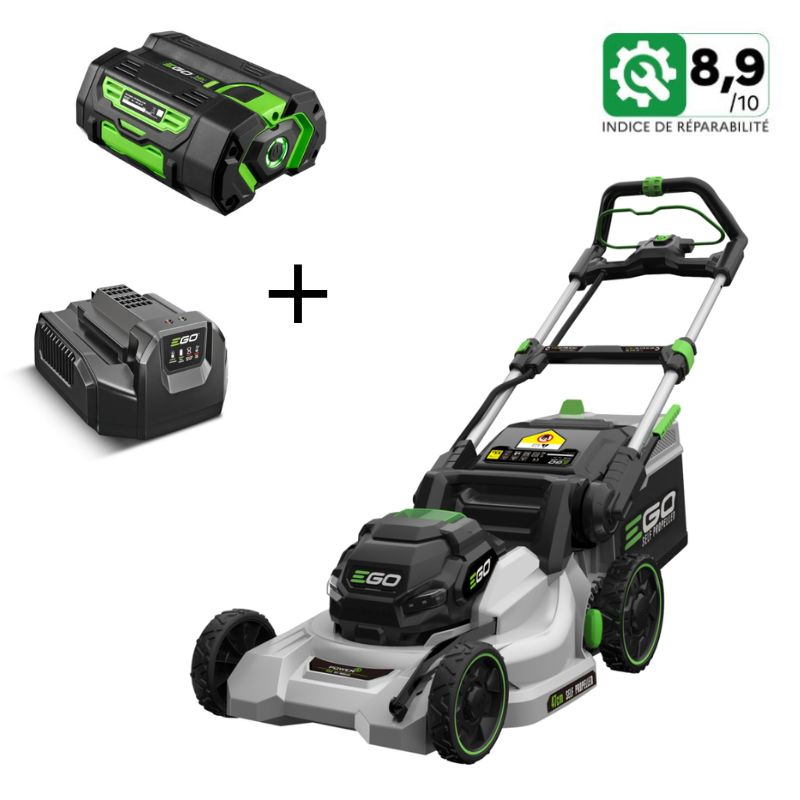 Rasaerba a batteria EGO LM1903E-SP con batteria da 5 Ah e caricabatterie