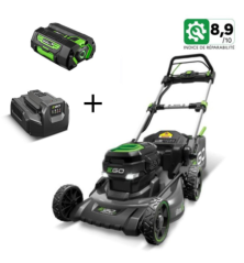 Rasaerba a batteria EGO LM2021E-SP con batteria da 5 Ah e 2 caricabatterie