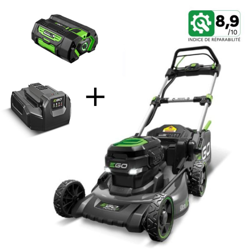 Rasaerba a batteria EGO LM2021E-SP con batteria da 5 Ah e caricabatterie