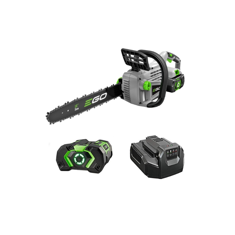 Motosierra de batería EGO Power+ CS1411E 35 cm - batería y cargador incluidos Motosierra de batería EGO Power+ CS1411E 35 cm - batería y cargador incluidos