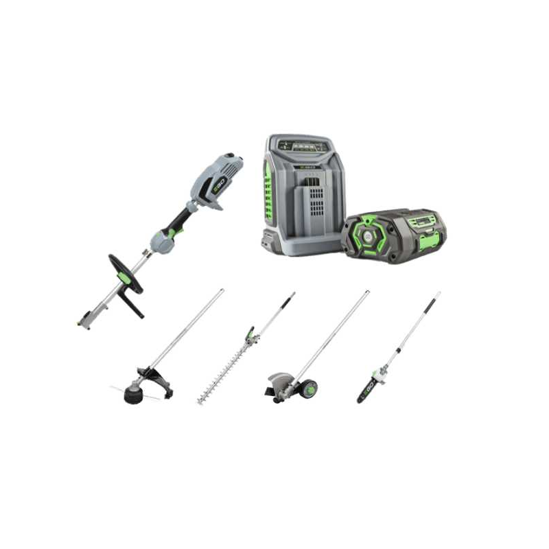 EGO PH1400E multitool complete set - 5 accessoires en 5 Ah accu