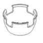 Copo de arranque do motor Briggs e Stratton - 796615