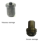 Porca de ajuste do balancim para trator cortador de relva com motor Briggs e Stratton - 691986
