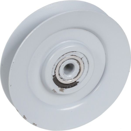 Snapper self-supporting idler pulley