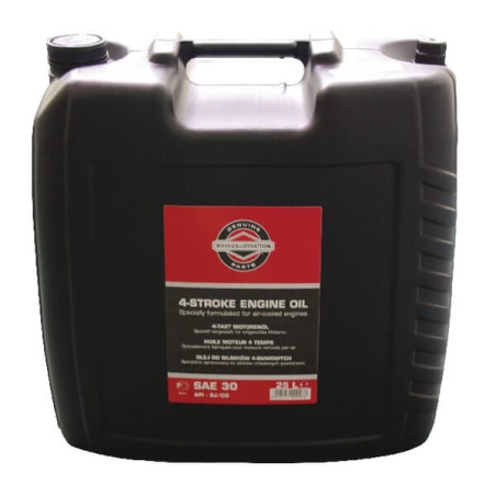 SAE30 engine oil - 25l Briggs and Stratton - 100046E