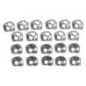 Set of 10 membranes + gaskets - Briggs and Stratton - 4251