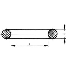 Joints toriques en vrac 5 x 28 Briggs et Stratton - 4203