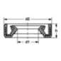 Joint d'huile Briggs et Stratton - 592253