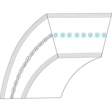 Briggs and Stratton V-Belt - 1737441YP