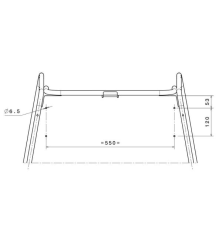 Handlebar - ETESIA - Reference ET27092 2