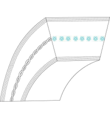 Courroie - ETESIA - Référence ET38458