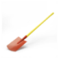 Wolf ABO spade met houten steel