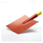 Spade met houten steel Wolf AFO