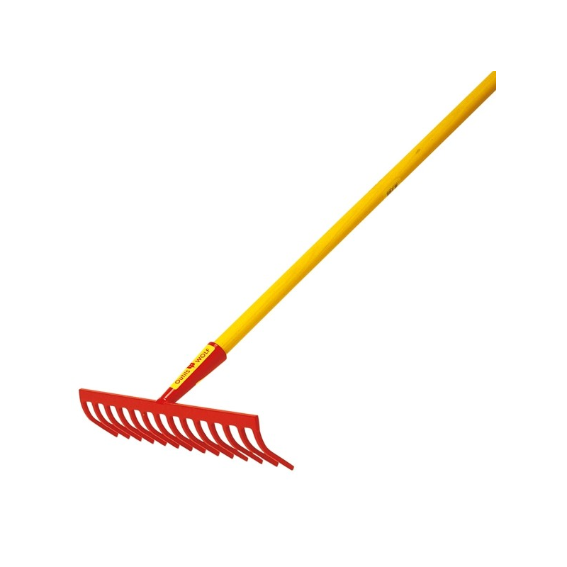 Wolf DR150 Interchangeable Garden Rake with handle