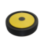 Complete lawn mower wheel Wolf 7088