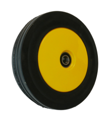 Wolf mower rear wheel