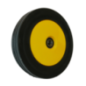 Wolf lawnmower rear wheel